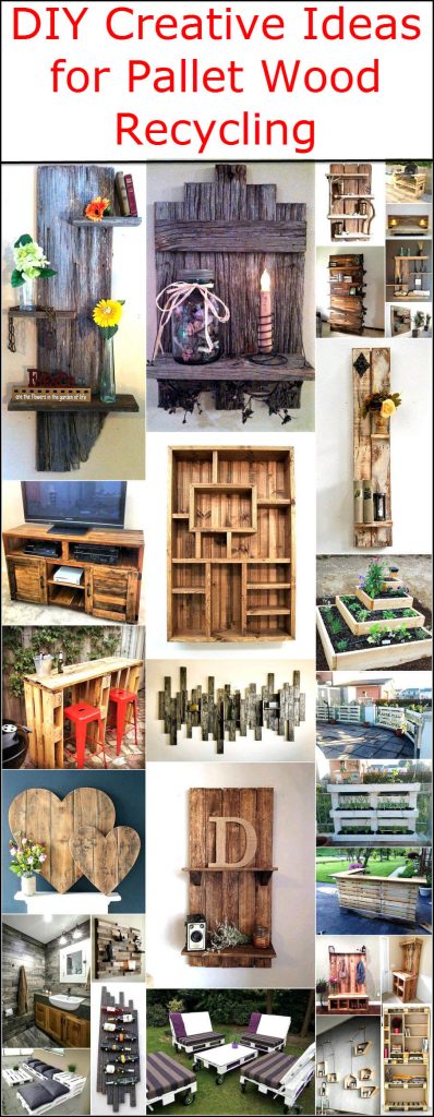 DIY Creative Ideas for Pallet Wood Recycling - Inspirationalz ...