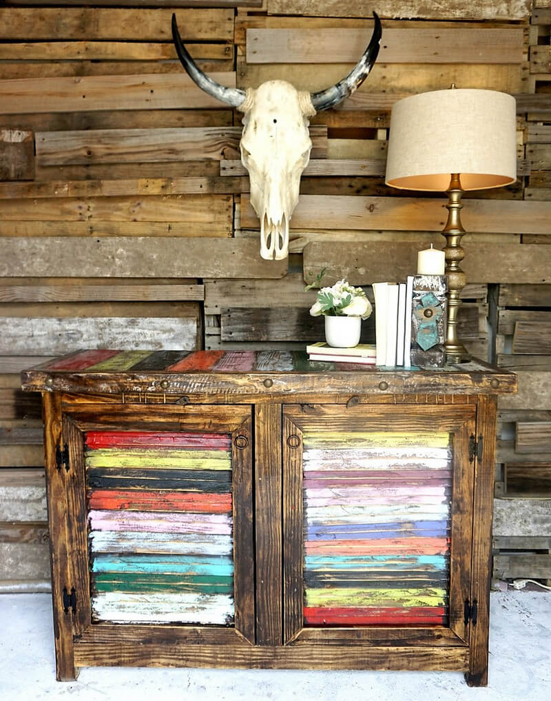 Pallets Rustic Entryway Table Diy Motive