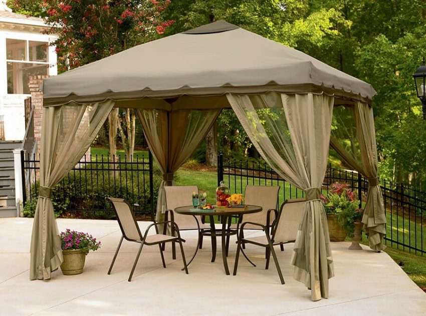 Fascinating Design Ideas for Garden Gazebo - Inspirationalz Inspirationalz