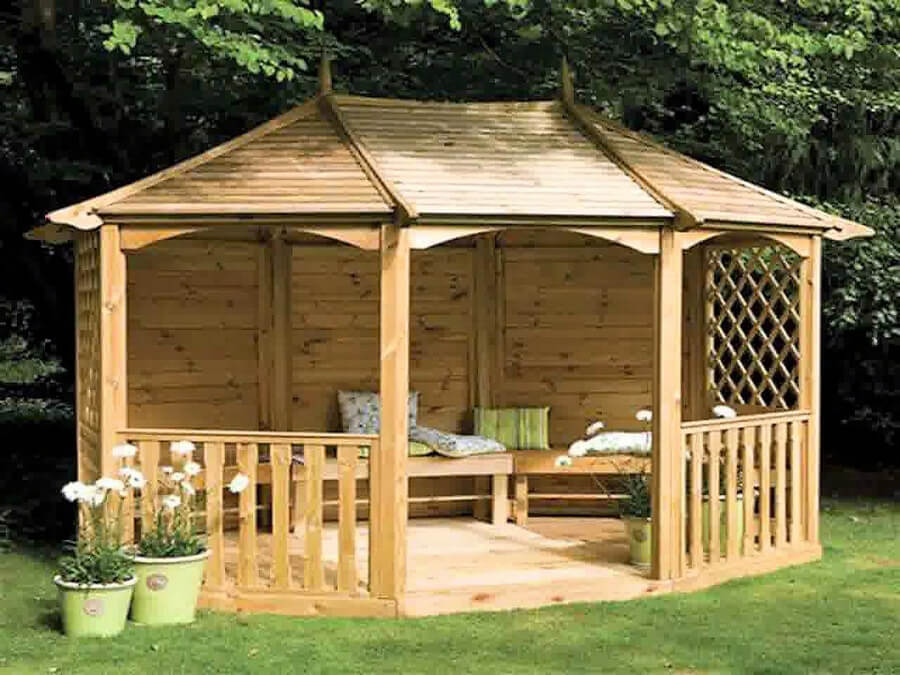 Fascinating Design Ideas for Garden Gazebo - Inspirationalz Inspirationalz