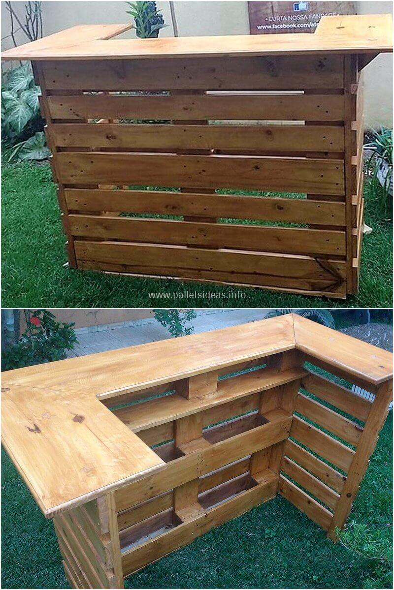 200 DIY Ideas for Wood Pallet Bars - Inspirationalz Inspirationalz