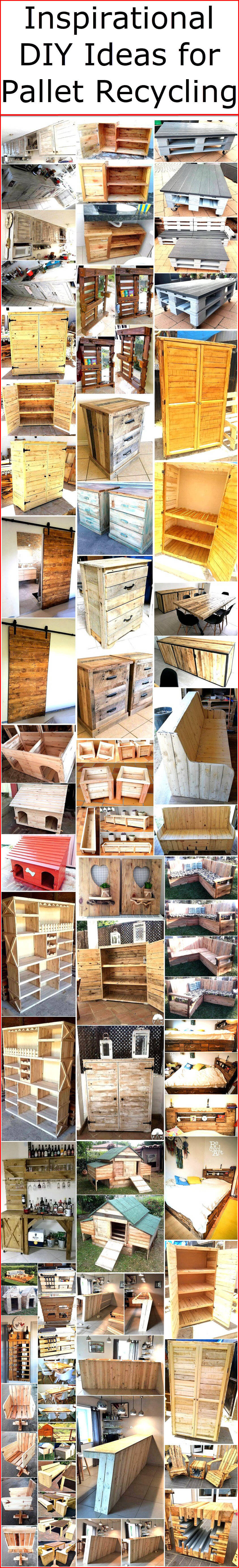 Inspirational DIY Ideas for Pallet Recycling