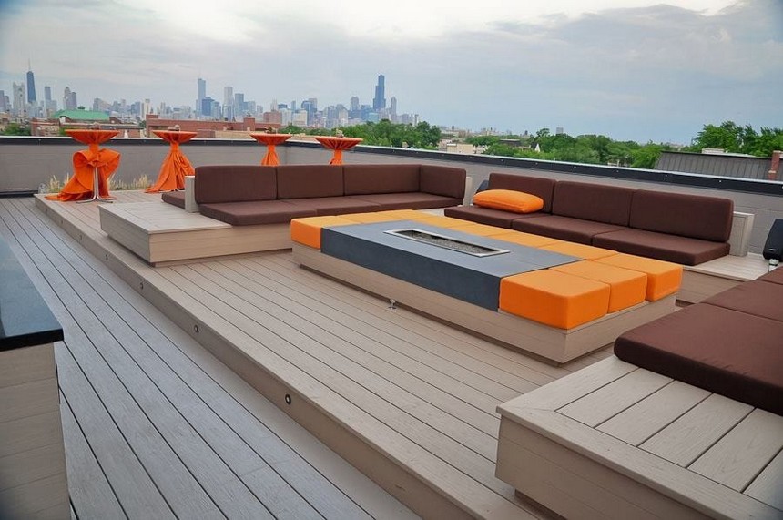 Rooftop Deck with a Fire Pit (12)