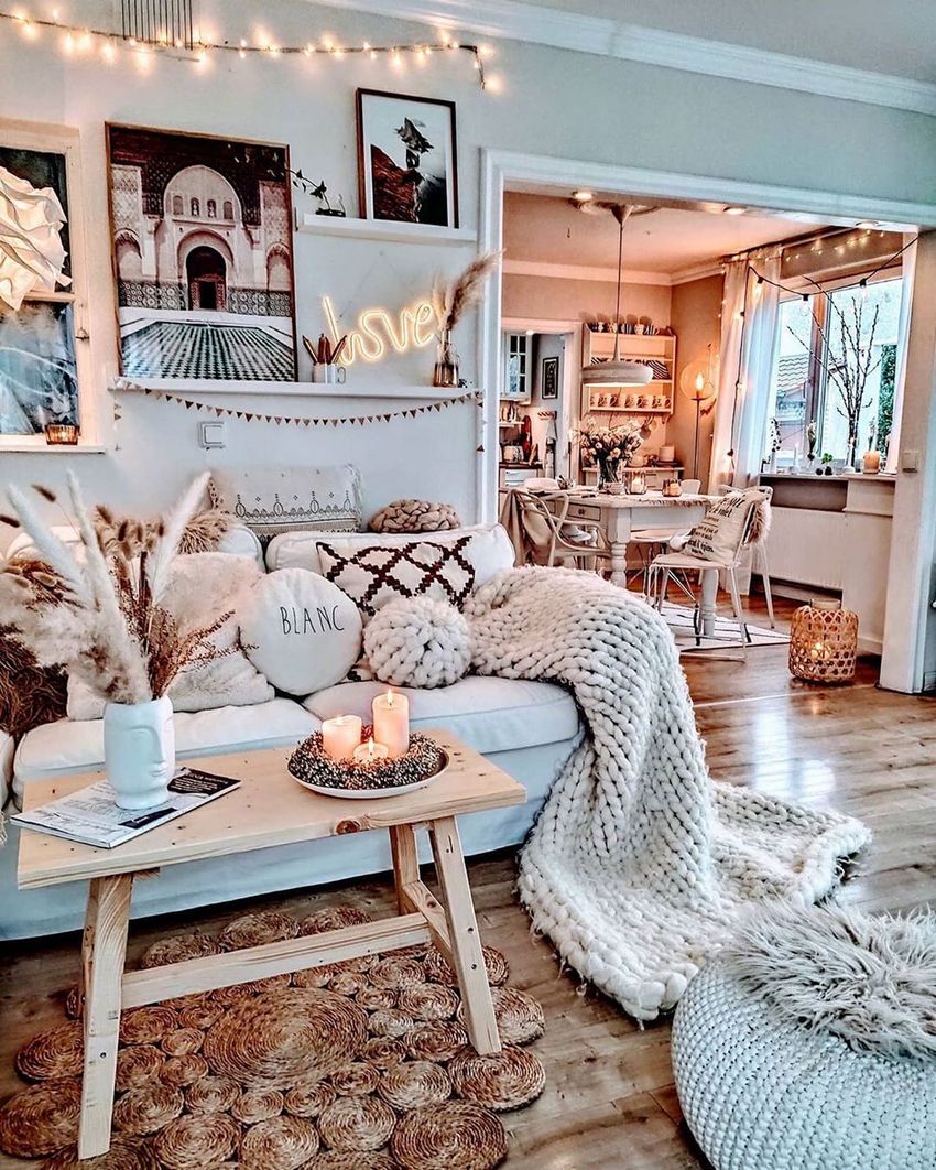 60 Unique And Elegant Bohemian Home Decor Ideas - Inspirationalz